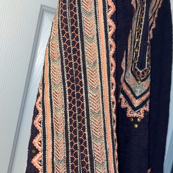 Free People Embroidered Cotton Pullover/Jacket - Picture 8 of 9